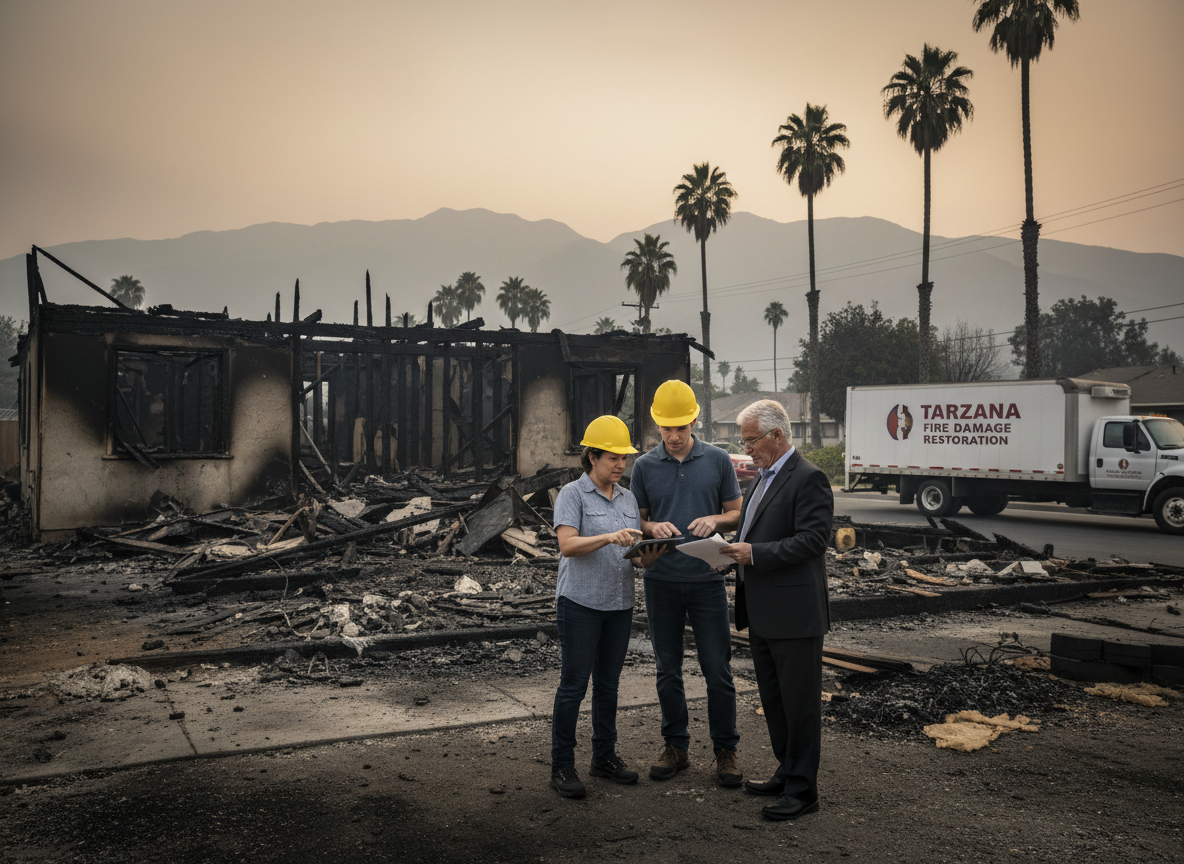 Navigating Insurance Claims After Fire Damage in Los Angeles County