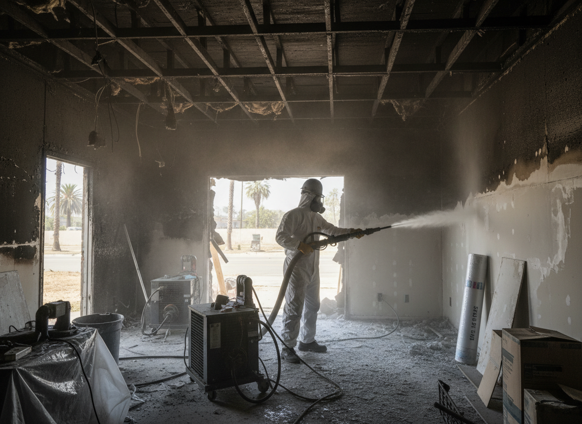 Fire Damage Restoration in Canoga Park