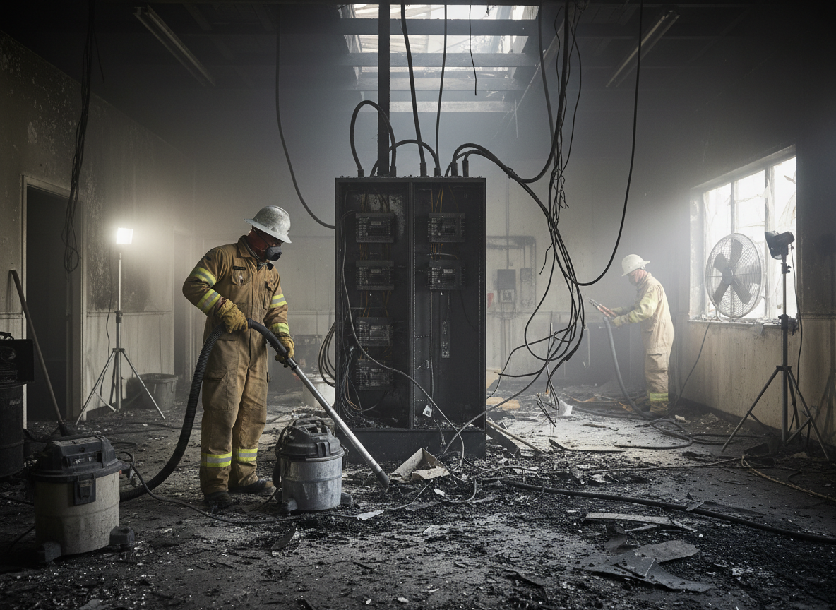 Fire Damage Restoration Tarzana in Reseda, CA 91356