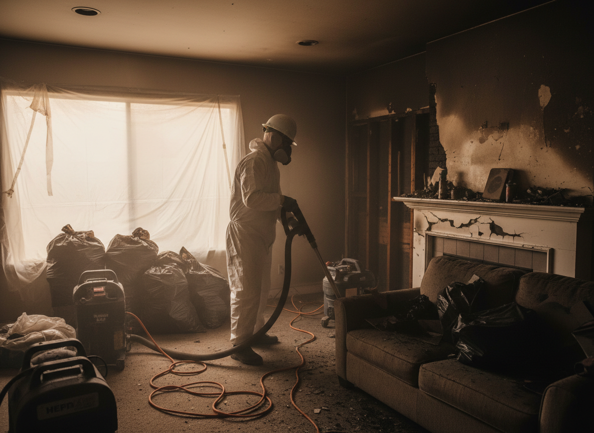 Fire and Smoke Damage Restoration in Tarzana, CA