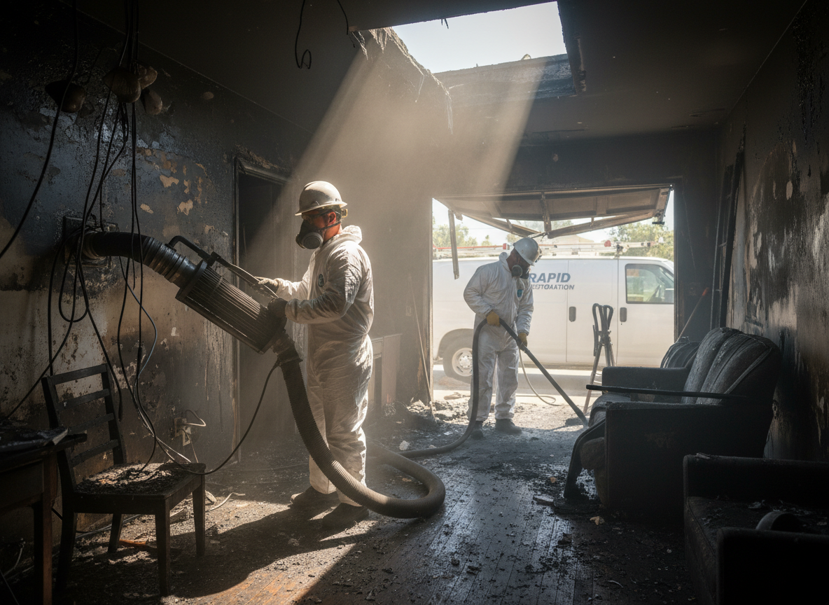 Fire Damage Restoration near Me in Tarzana, CA