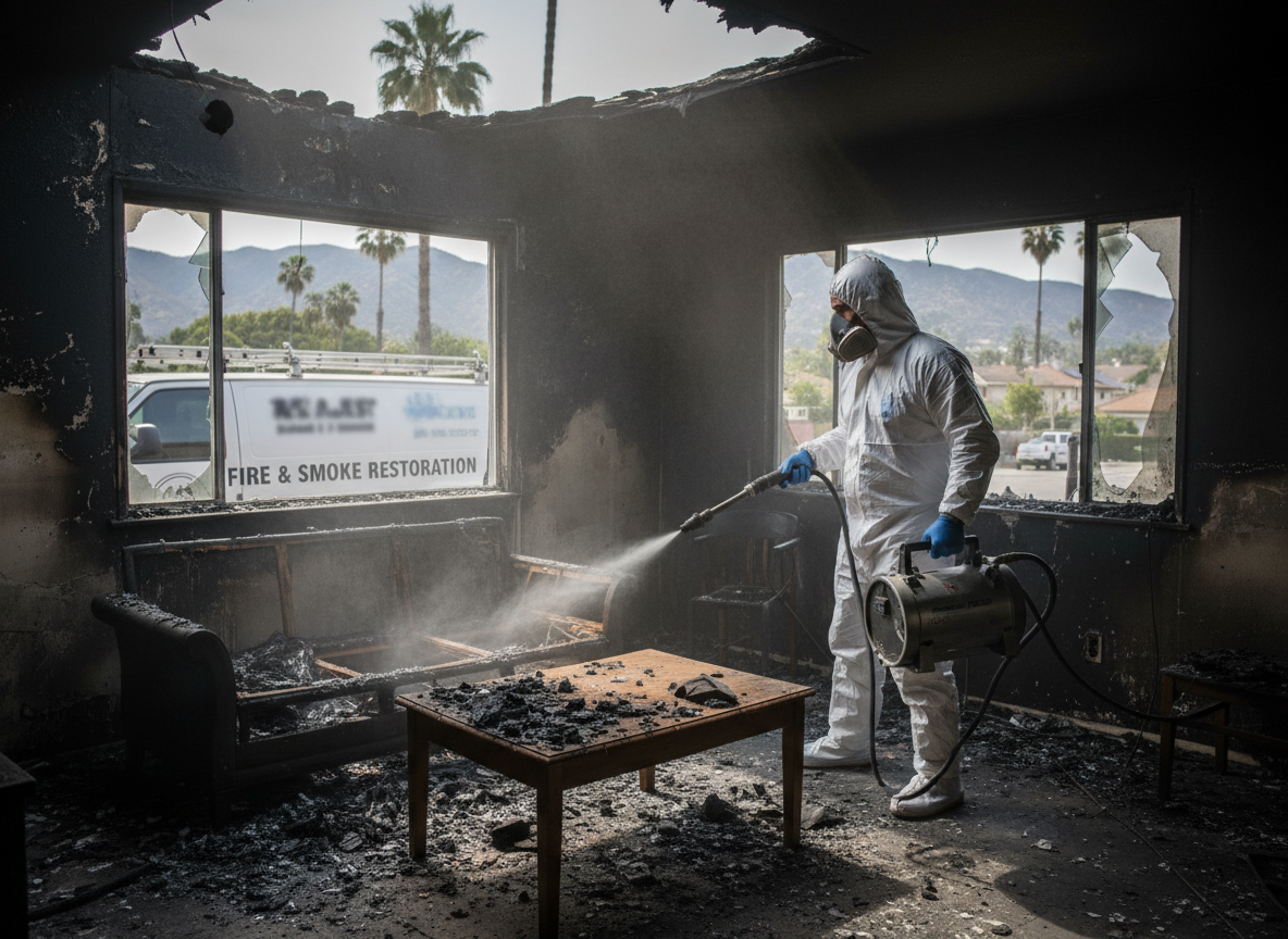 Fire Damage Restoration in Lake Balboa