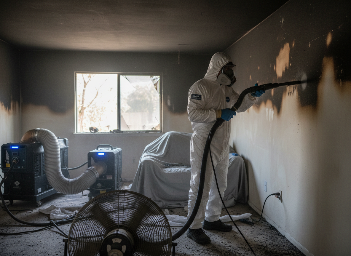 Fire Damage Restoration in Woodland Hills
